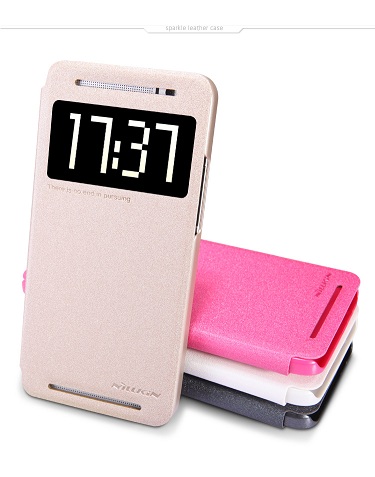 เคสมือถือ-Nillkin- Sparkle Leather Case-HTC -One ( E8 )-Gadget-Friends09